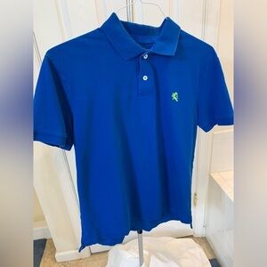 Men’s Express Classic Polo Size Large Royal Blue